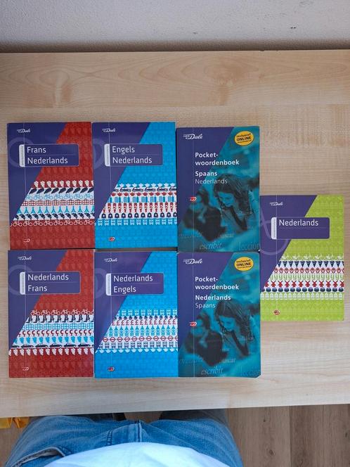 Complete Van Dale Woordenboeken Set – Frans, Spaans, Engels, Boeken, Woordenboeken, Zo goed als nieuw, Van Dale, Ophalen