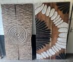 Wandpaneel suarhout groot 191cm houtsnijwerk Bali ibiza boho, Huis en Inrichting, Verburgt Vintage, Nieuw, Ophalen of Verzenden