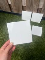 75 witte vierkante tegeltjes 13x13, Nieuw, Ophalen of Verzenden