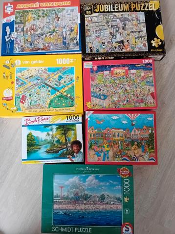 Legpuzzels, diverse soorten beschikbaar voor biedingen