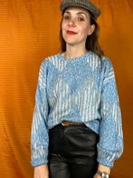 Vintage Jaren 90 trui / pullover - lichtblauw - M/38, Kleding | Dames, Maat 38/40 (M), Blauw, Ophalen of Verzenden, HGV