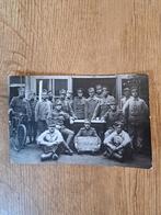 Foto, ansichtkaart WW2 Nederlandse Compagnie Lijntrekkers, Ophalen of Verzenden, 1940 tot 1960, Zo goed als nieuw