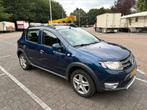 Dacia Sandero 0.9 TCE 66KW Stepway 2017 Blauw, Auto's, Voorwielaandrijving, 898 cc, 15 km/l, 1090 kg