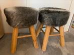 2x krukjes zgan, Ophalen, Zo goed als nieuw, Hout