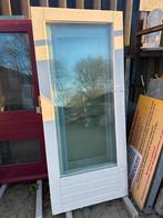 Glazen Buitendeur achterdeuren 3 stuks, Doe-het-zelf en Verbouw, Deuren en Horren, Ophalen, Gebruikt, 80 tot 100 cm, 200 tot 215 cm