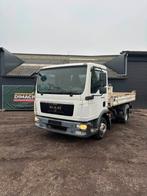 MAN TGL 8.180 low km! Meiller 3 seats 4x2 euro 5 (bj 2010), Euro 5, Achterwielaandrijving, MAN, Wit