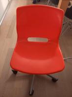 Rode Ikea bureaustoel op wielen, Ophalen, Gebruikt, Rood, Bureaustoel