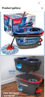 O-cedar microfiber spin mop, Huis en Inrichting, Schoonmaakartikelen, Ophalen, Mop of Dweil