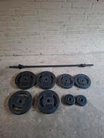 Complete Bodypump Set Don Oliver, Sport en Fitness, Fitnessmaterialen, Ophalen, Zo goed als nieuw, Benen, Halterset