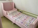 Roze BUSUNGE meegroeibed + kledingkast + ladekast, Kinderen en Baby's, Ophalen, 70 tot 85 cm, Zo goed als nieuw, Matras