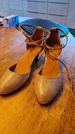 NIEUW Gouden latin dance pumps/schoenen maat 40-40.5, Ophalen of Verzenden, Nieuw, Overige kleuren