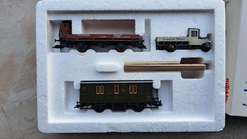 Märklin 4509 Wagenset Bauzug, Hobby en Vrije tijd, Modeltreinen | H0, Zo goed als nieuw, Wagon, Wisselstroom, Märklin, Analoog