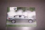 gebruikershandleiding BMW 3-serie E46 sedan  1998/2005, Ophalen of Verzenden