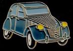 Citroën 2CV- staalblauw pin-gelakt, Verzenden, Nieuw, Transport, Speldje of Pin