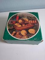 Notenschaaltje en notenkraker in doos, teakhout vintage, Ophalen of Verzenden, Gebruikt