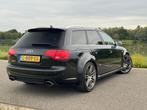 Audi RS4 4.2 FSI V8 Avant  Quattro 2007 Zwart Youngtimer, Auto's, Zwart, Leder, Handgeschakeld, Vierwielaandrijving
