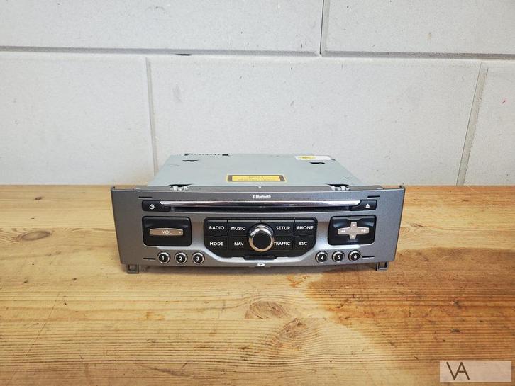 Peugeot 308 van 2009 - 2013 radio navigatie RNEG 96751720xh, Auto-onderdelen, Dashboard en Schakelaars, Peugeot, Gebruikt, Ophalen of Verzenden