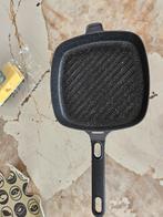 Grillpan - Vrijwel Nieuw!, Aluminium, Ophalen of Verzenden, Zo goed als nieuw, Keramische plaat