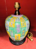 Prachtige Chinese lamp tafellamp lampenvoet, Huis en Inrichting, Lampen | Tafellampen, Ophalen, A, A, A