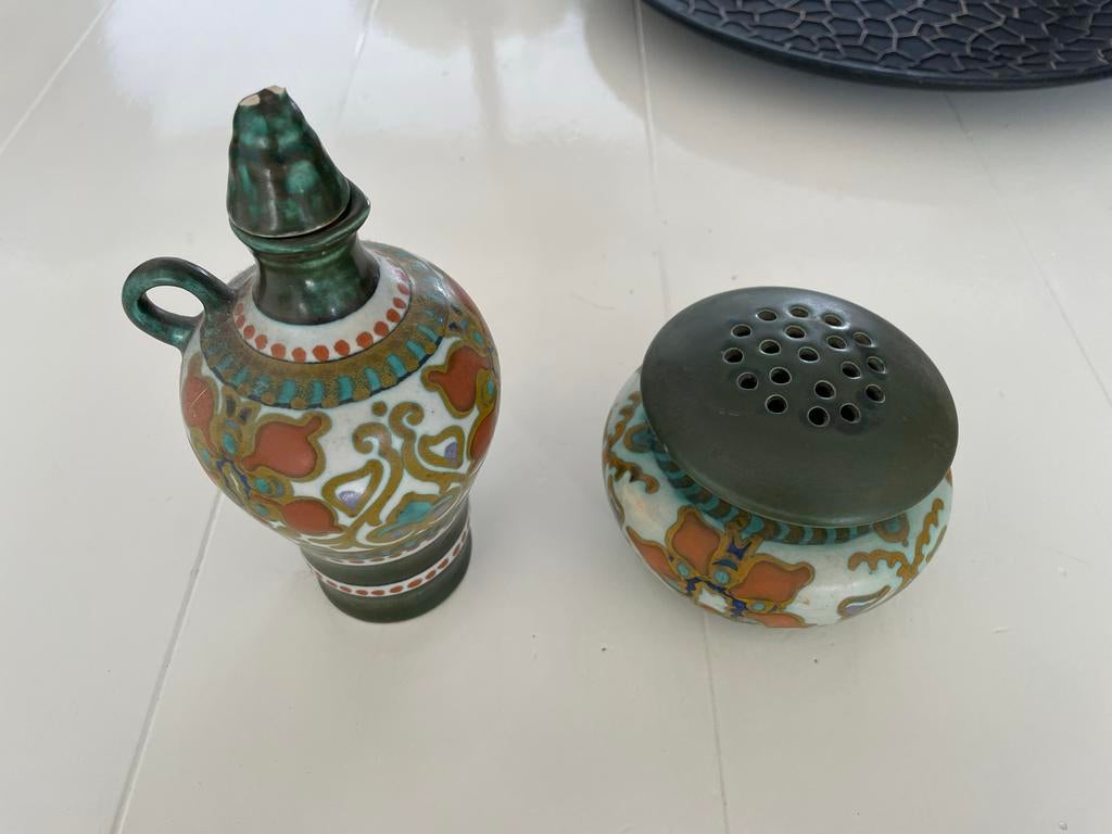 Antiek Goes ADS Holland Aardewerk - 1876 & 1886, Antiek en Kunst, Ophalen