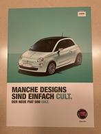 Fiat 500 brochure, Overige merken, Ophalen of Verzenden, Zo goed als nieuw