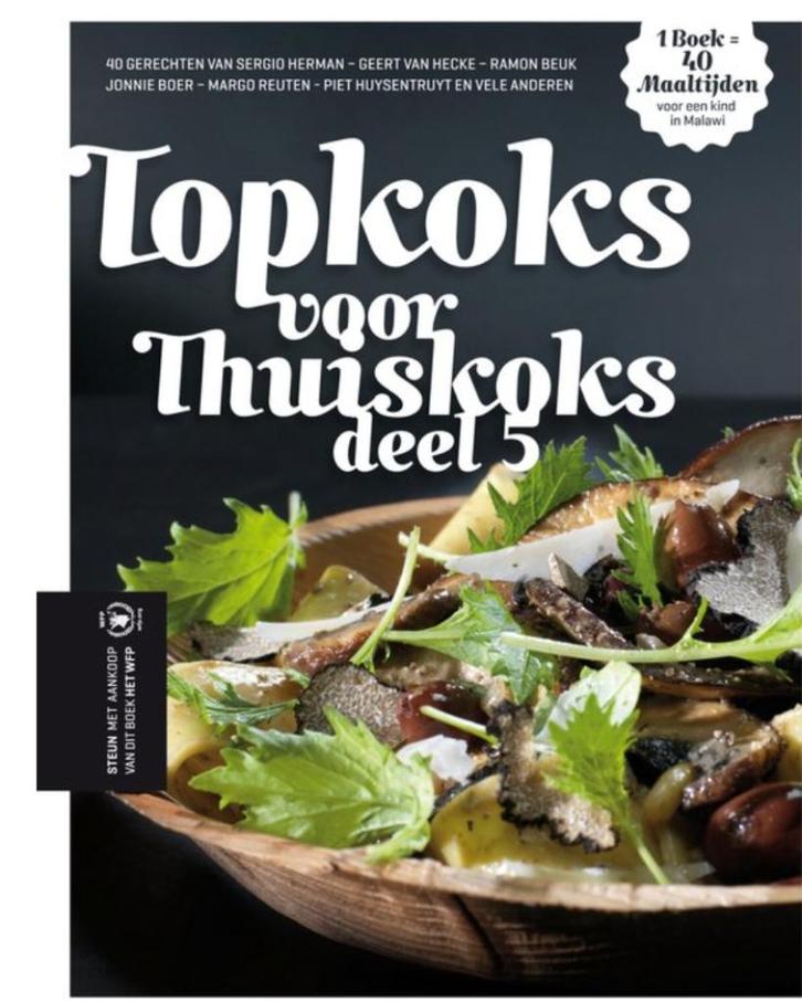 Topkoks voor thuiskoks nr 5 Met 40 inspirerende recepten, Boeken, Kookboeken, Nieuw, Ophalen of Verzenden