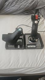 Logitech Flight stick x52 pro, Computers en Software, Joysticks, Ophalen of Verzenden, Zo goed als nieuw