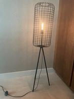 Metalen Staande Lamp 140cm, Huis en Inrichting, Lampen | Vloerlampen, Ophalen, Gebruikt, Metaal, 100 tot 150 cm