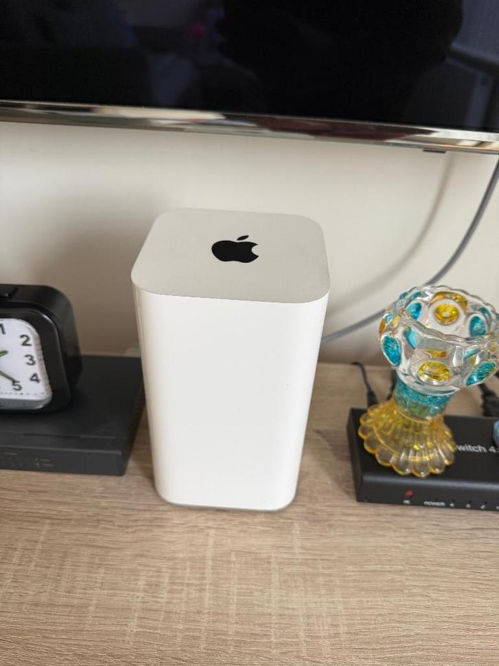 Apple AirPort Time Capsule 2TB – WiFi + Time Machine Backup, Computers en Software, Routers en Modems, Gebruikt, Router, Ophalen of Verzenden