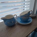 Prachtig, lief koffiesetje Villeroy & Boch, lichtblauw., Overige typen, Ophalen of Verzenden, Zo goed als nieuw, Overige stijlen