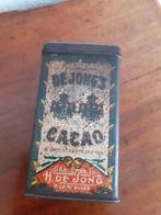 Wormerveer De Jong's cacao oude blikken trommel *eureka*, Verzamelen, Ophalen of Verzenden, Gebruikt, Overige