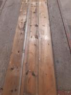 20 m2 gebruikte vuren vloerplanken, 27/110 mm ,met mes/groef, Doe-het-zelf en Verbouw, Ophalen, Gebruikt, Vloerdelen of -planken