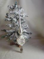 Oude zilveren piek met deuk en gesuikerde rand, Diversen, Kerst, Ophalen of Verzenden, Gebruikt