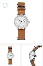 Dames/Heren horloge mini harold., Overige merken, Leer, Staal, Polshorloge
