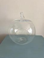 Glazen appel terrarium bloemenbak plantenbak woonaccessoires, Ophalen, Glazen stolp, Zo goed als nieuw, Glazen stolp