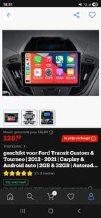 Autoradio Ford Transit Custom & Tourneo 2012-2021, Auto diversen, Ophalen of Verzenden, Nieuw
