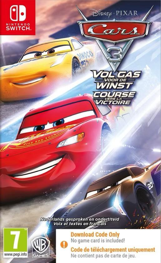 Nintendo switch Cars 3: vol gas voor de winst, Spelcomputers en Games, Games | Nintendo Switch, Nintendo, Nintendo, 1 speler, Racen en Vliegen