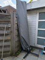 Zweefparasol 2.5x2.5m met voet - Gratis ophalen, Tuin en Terras, Ophalen, Kantelbaar, Gebruikt, 2 tot 3 meter