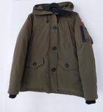 Canada Goose Montebello Parka military green, Kleding | Dames, Jassen | Winter, Canada Goose, Ophalen of Verzenden, Zo goed als nieuw