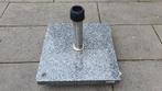 Parasolvoet graniet droogmolenvoet 40 kilo 50 x 50 cm, Ophalen, Gebruikt
