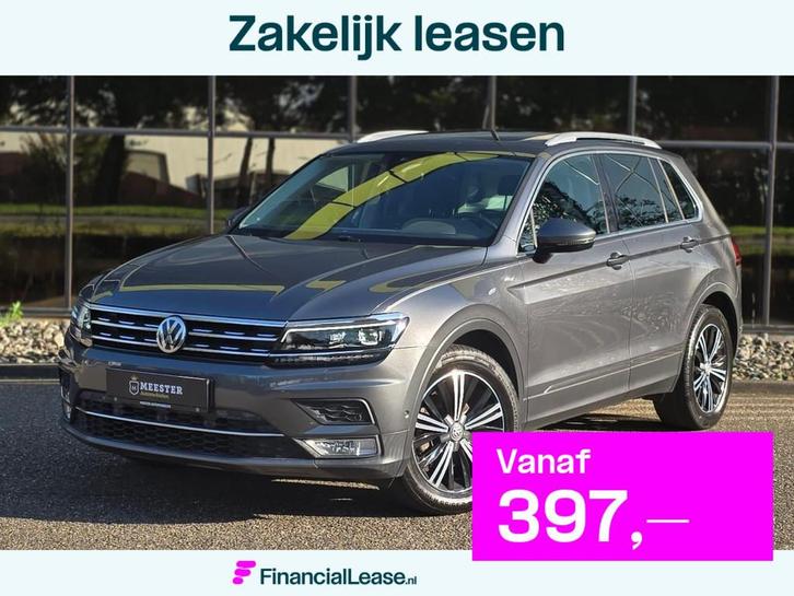 Volkswagen Tiguan 1.4 TSI ACT Highline, Auto's, Volkswagen, Bedrijf, Lease, Financial lease, Tiguan, 360° camera, ABS, Achteruitrijcamera