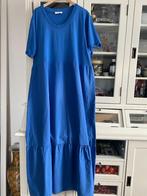 Jurk blauw 48/50 - 52, Kleding | Dames, Grote Maten, Ophalen of Verzenden, Nieuw, Blauw, Jurk