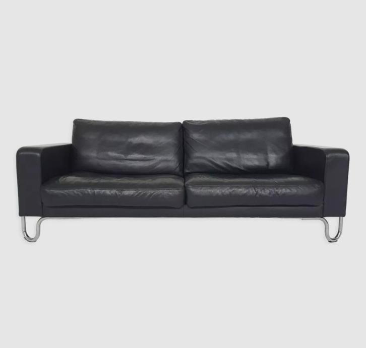 Dutch Designer Sofa - Original Design by W.H. Gispen, Huis en Inrichting, Banken | Bankstellen, Zo goed als nieuw, Driepersoons