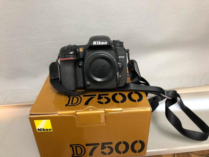 Body nikon d7500, Audio, Tv en Foto, Fotocamera's Digitaal, Zo goed als nieuw, Spiegelreflex, Nikon, Geen optische zoom, Ophalen of Verzenden