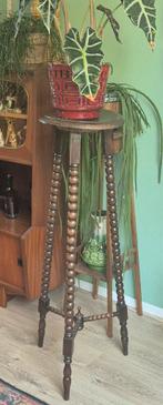 Antieke vintage plantentafel, Huis en Inrichting, Ophalen, Gebruikt