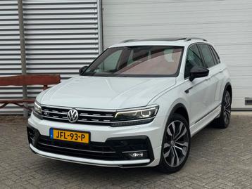 VOLKSWAGEN TIGUAN 2.0 TSI 220PK 3X R-LINE PANO TREKHAAK  beschikbaar voor biedingen