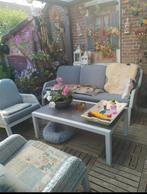 Loungeset, Ophalen, Zo goed als nieuw, Kunststof, Bank