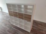 Zo goed als nieuw: IKEA KALLAX kast WIT met inzet!, Ophalen, Zo goed als nieuw