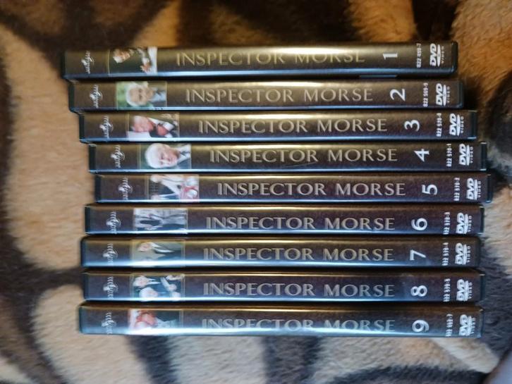 Inspector Morse DVD Boxset - Compleet!, Cd's en Dvd's, Dvd's | Tv en Series, Zo goed als nieuw, Thriller, Boxset, Vanaf 12 jaar