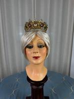 antieke theaterkroon, antieke hoofdtooi, antieke juwelen, Verzenden, Dames, Antiek
